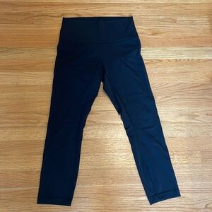 LULULEMON black wunder under leggings
